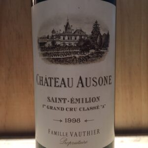 St Emilion 1er Grand cru classé 1998 Château Ausone