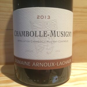 Chambolle Musigny 2013 Domaine Arnoux Lachaux