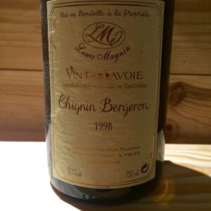 Chignin Bergeron Louis Magnin 1998
