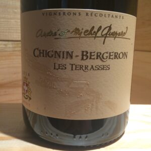 Chignin Bergeron Terrasses André&Michel Quénard 2019