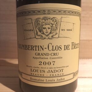 Chambertin Clos de Beze Jadot 2007