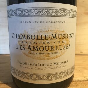 Chambolle Musigny 1er cru Les Amoureuses Jacques Frédéric Mugnier 2010