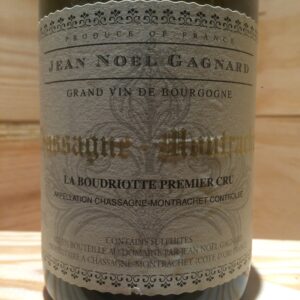 Chassagne Montrachet 1er cru La Boudriotte Jean Noël Gagnard 2009