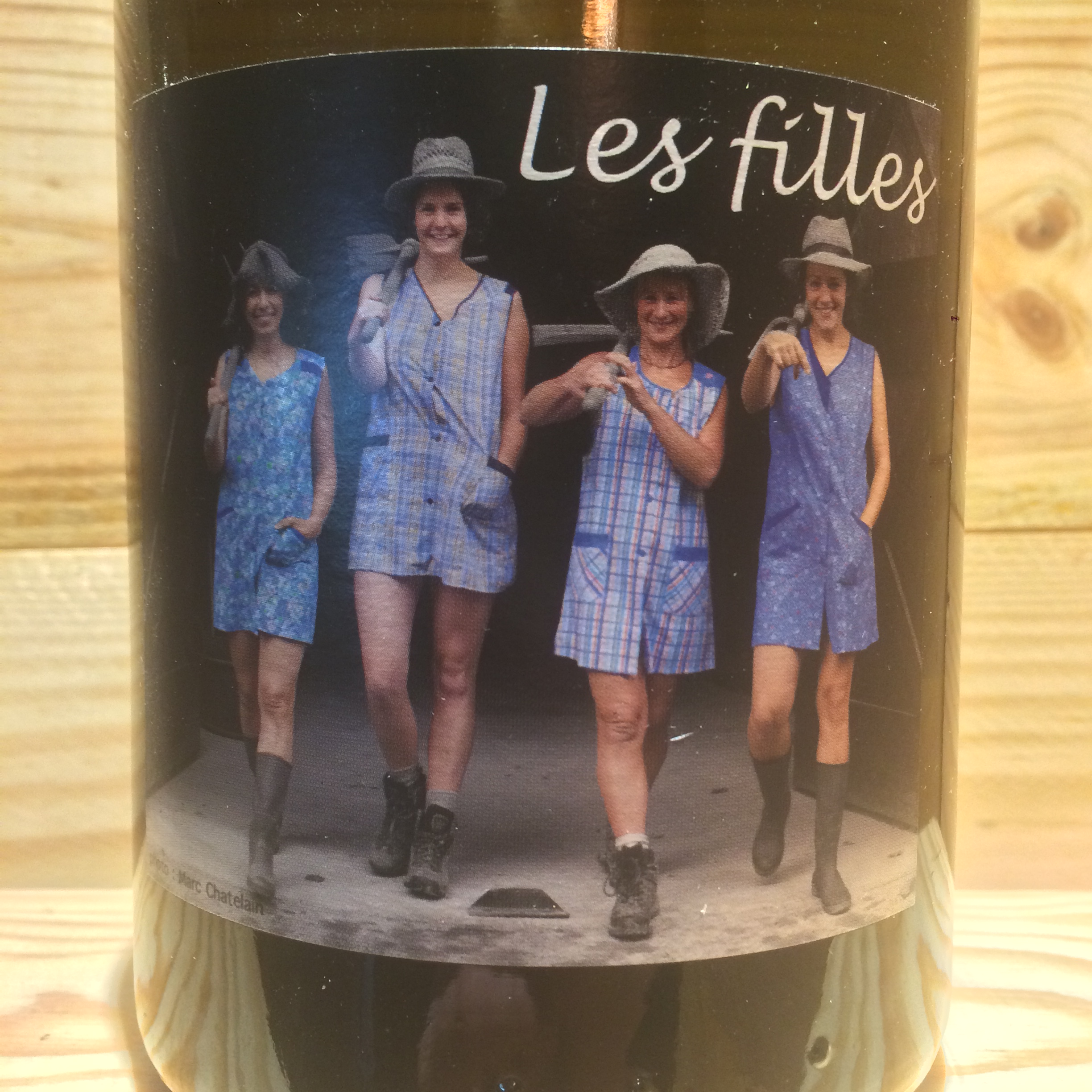Bouteille Vin Blanc de Savoie Chignin Bergeron Les Filles Gilles Berlioz 2012