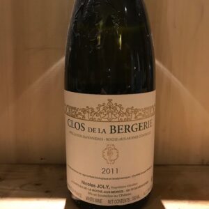 Savennières "Clos de Bergerie" 2011 Nicolas Joly