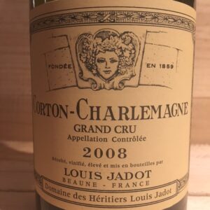 Corton Charlemagne Jadot 2008