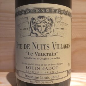 Côtes de nuits village le vaucrain Jadot 2011