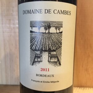 Domaine de Cambes Bordeaux 2011