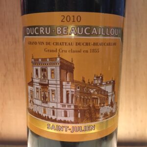 Ducru Beaucaillou Saint Julien 2010