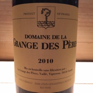 Grange des Pères Vin De Pays de l'Hérault Laurent Vaillé 2010