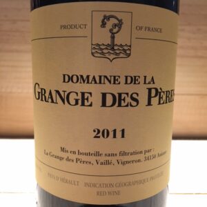 Grange des Pères Vin De Pays de l'Hérault Laurent Vaillé 2011