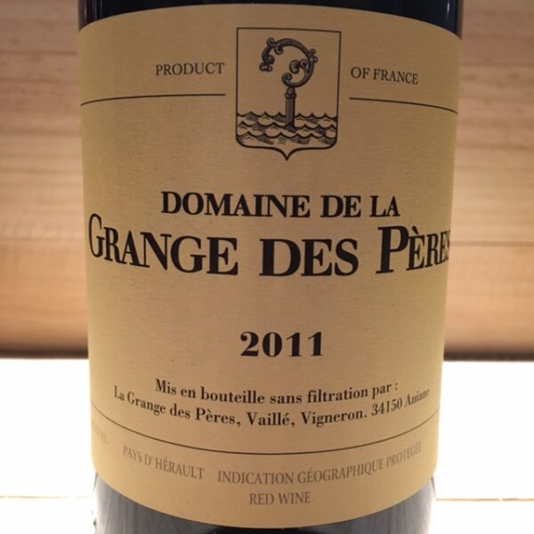 Grange des Pères Vin De Pays de l'Hérault Laurent Vaillé 2011