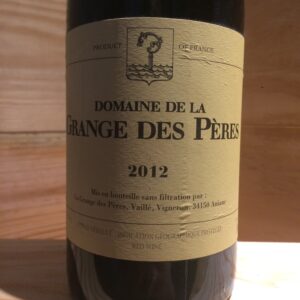 Grange des Pères Vin De Pays de l'Hérault Laurent Vaillé 2012