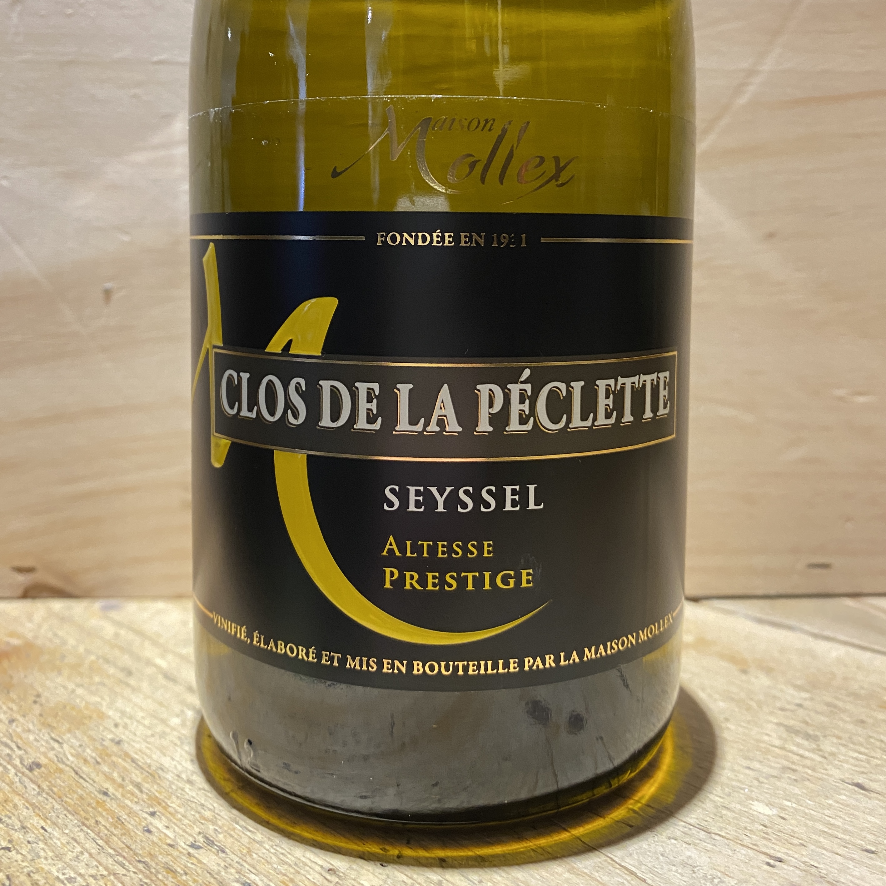Vin Blanc Savoie Seyssel Clos de la Peclette Mollex 2018