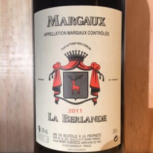 Magnum La Berlande Margaux 2011