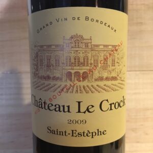 Le Crock Saint-Estèphe 2009
