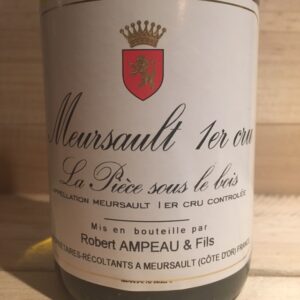 Meursault  La pièce sous le bois  Ampeau 1994