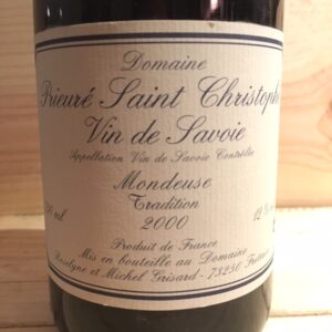 Mondeuse Tradition Michel Grisard 2000