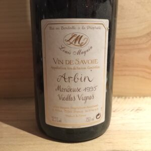 Mondeuse d'Arbin Vieilles Vignes Louis Magnin 1995