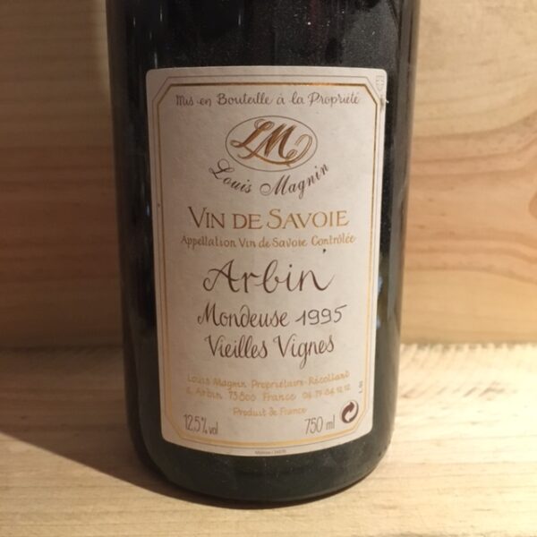 Mondeuse d'Arbin Vieilles Vignes Louis Magnin 1995