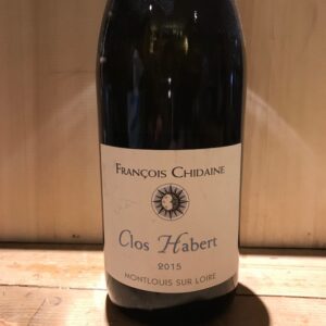 Montlouis Clos Habert Francois Chidaine 2015