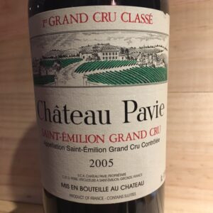 Pavie St Emilion 1er Grand cru classé 2005