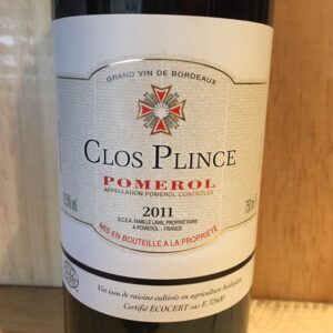 Pomerol Clos Plince  2011