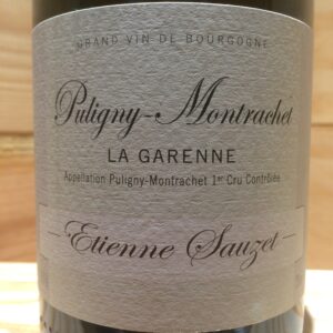 Puligny Montrachet 1er cru La Garenne Etienne Sauzet 2011