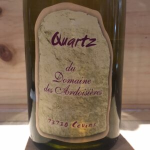 Quartz Domaine des Ardoisiéres I.G.P Allobrogie Brice Omont 2002