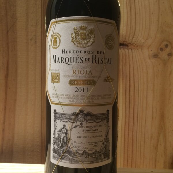 Rioja Reserva Marques Riscal 2011