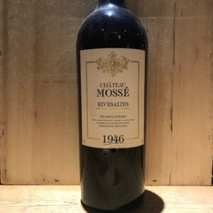 Rivesaltes ambré Château Mossé 1946