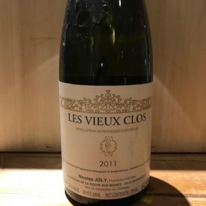 Savennières "Les vieux Clos" 2011 Nicolas Joly