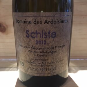 Schiste Domaine des Ardoisiéres I.G.P Allobrogie Brice Omont 2012