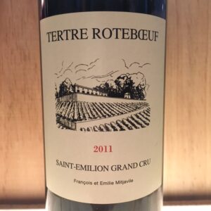 Tertre RoteBoeuf St Emilion Grand cru 2011