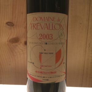 VDP des Bouches du Rhône Trévallon 2003