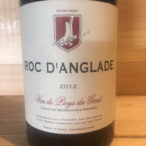 Vin De Pays du Gard Roc d'Anglade 2012