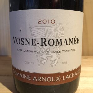 Vosne Romanée Arnoux Lachaux 2010