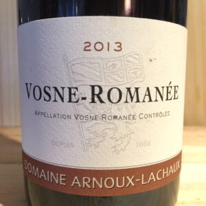 Vosne Romanée Arnoux Lachaux 2013