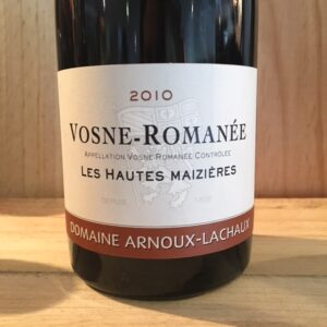 Vosne Romanée Les Hautes Mazières Arnoux Lachaux 2010