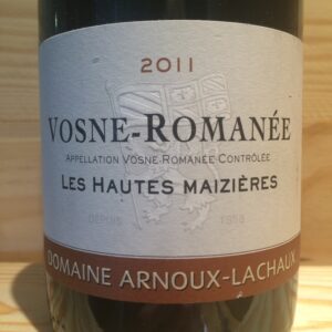 Vosne Romanée Les Hautes Mazières Arnoux Lachaux 2011