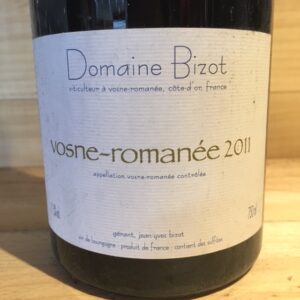 Vosne romanée Bizot 2011