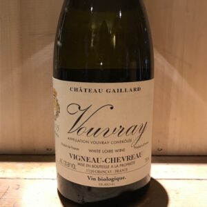 Vouvray moelleux Château Gaillard Vigneau Chevreau 2015