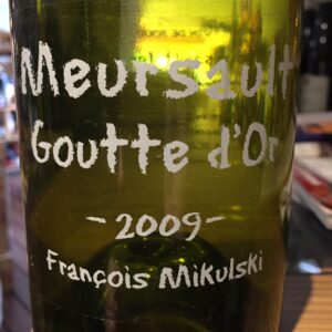 Meursault 1er Cru Les Gouttes d'Or François Mikulski 2009