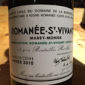 Romanée Saint Vivant Romanée Conti 2010