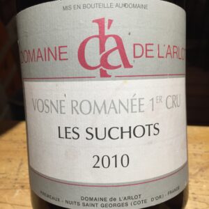 Vosne Romanée 1er cru Les Suchots Arlot 2010