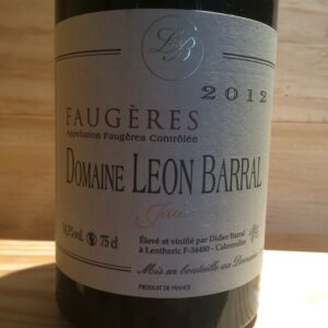 Faugères Jadis Domaine Léon Barral 2012