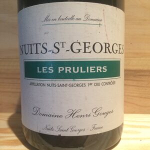 Nuit St Georges "Les pruliers" 2009 Domaine Henri Gouges