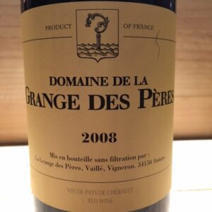 Grange des Pères Vin De Pays de l'Hérault 2008