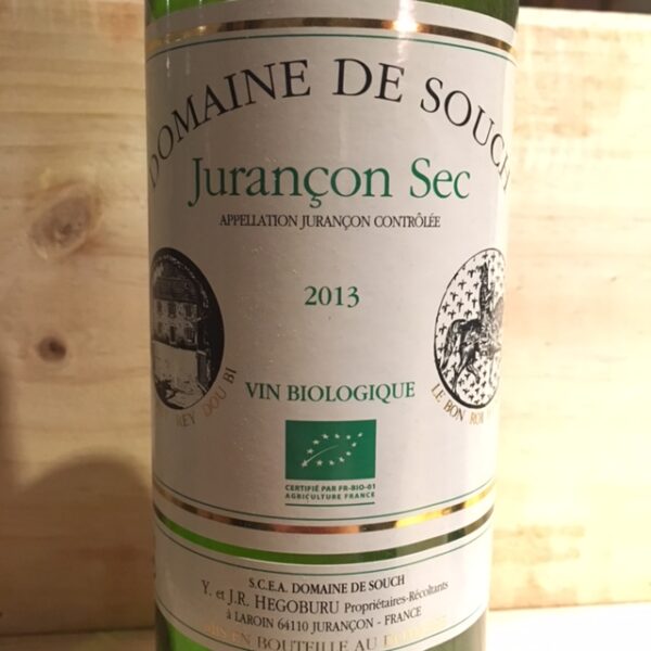 Jurançon sec 2014 Domaine de Souch