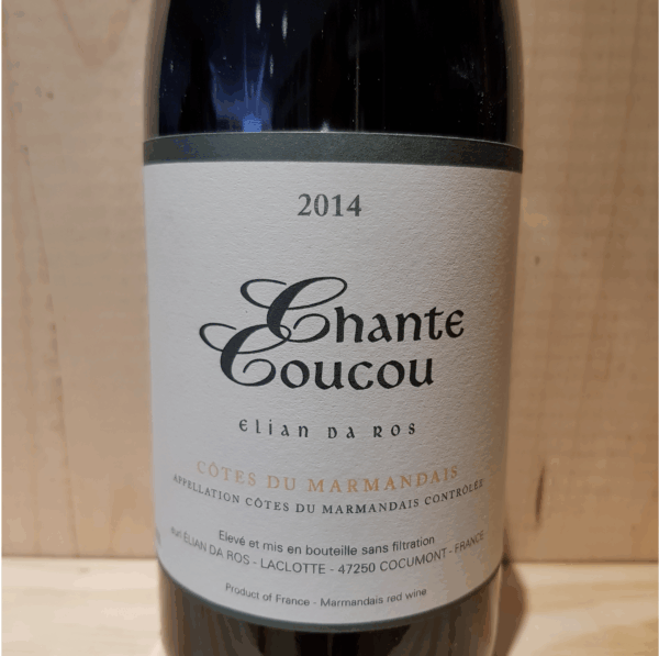 Côtes du Marmandais Chante Coucou 2014 Elian Da Ros